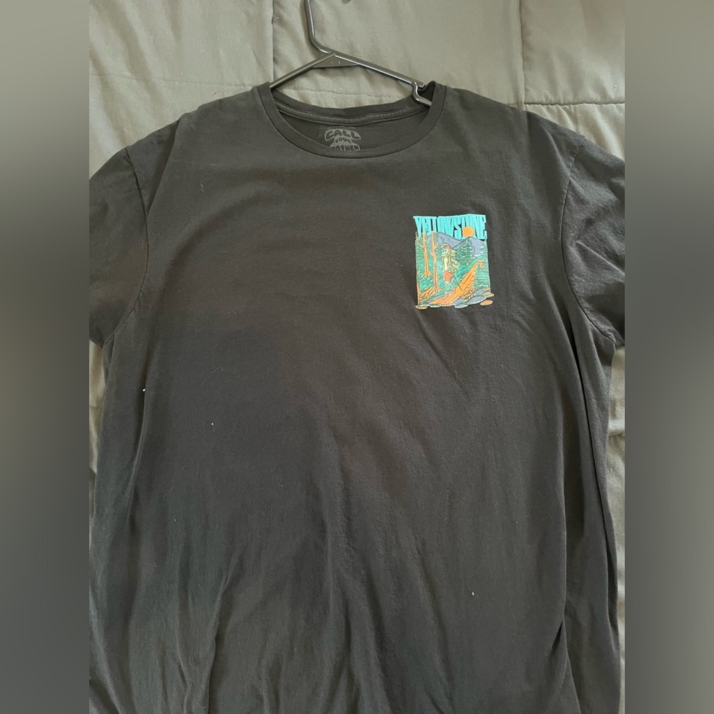 Black Yellowstone Tee